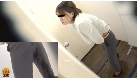 社内隠撮 おならに誘発されてしまった OLさん達のじわじわ下痢漏らし
